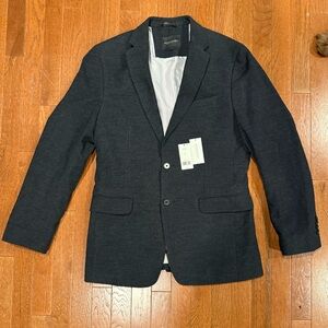 Banana Republic Suit Jacket NWT 38R charcoal